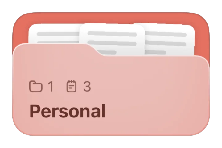 Personal folder